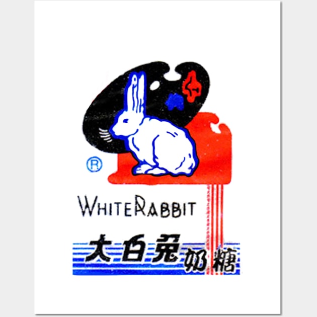 White Rabbit Wall Art by philtomato